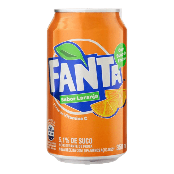 Fanta Laranja Lata
